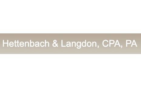 Hettenbach & 兰登，注册会计师，私人助理的标志