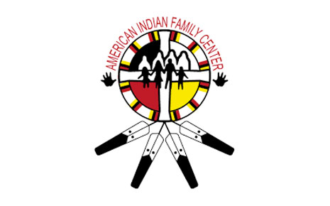 美国印第安人家庭中心的标志