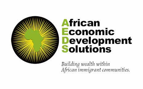 非洲经济发展解决方案的标志
