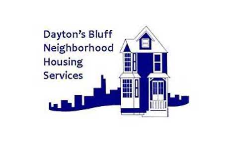 代顿的Bluff社区住房的标志