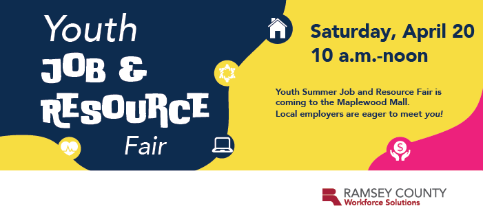 Click the Youth Job and Resource Fair slide photo to open