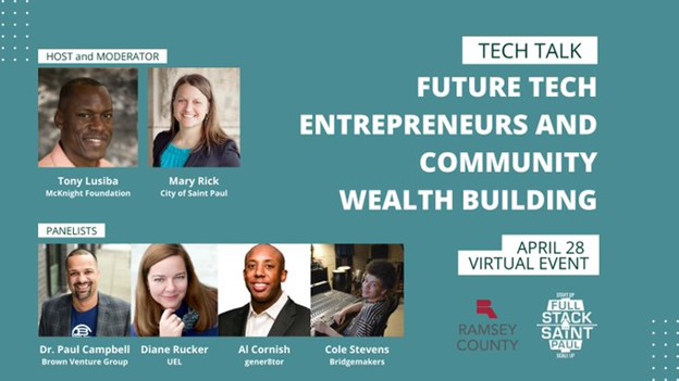科技讲座:未来科技企业家与社区财富建设-录音现提供图片