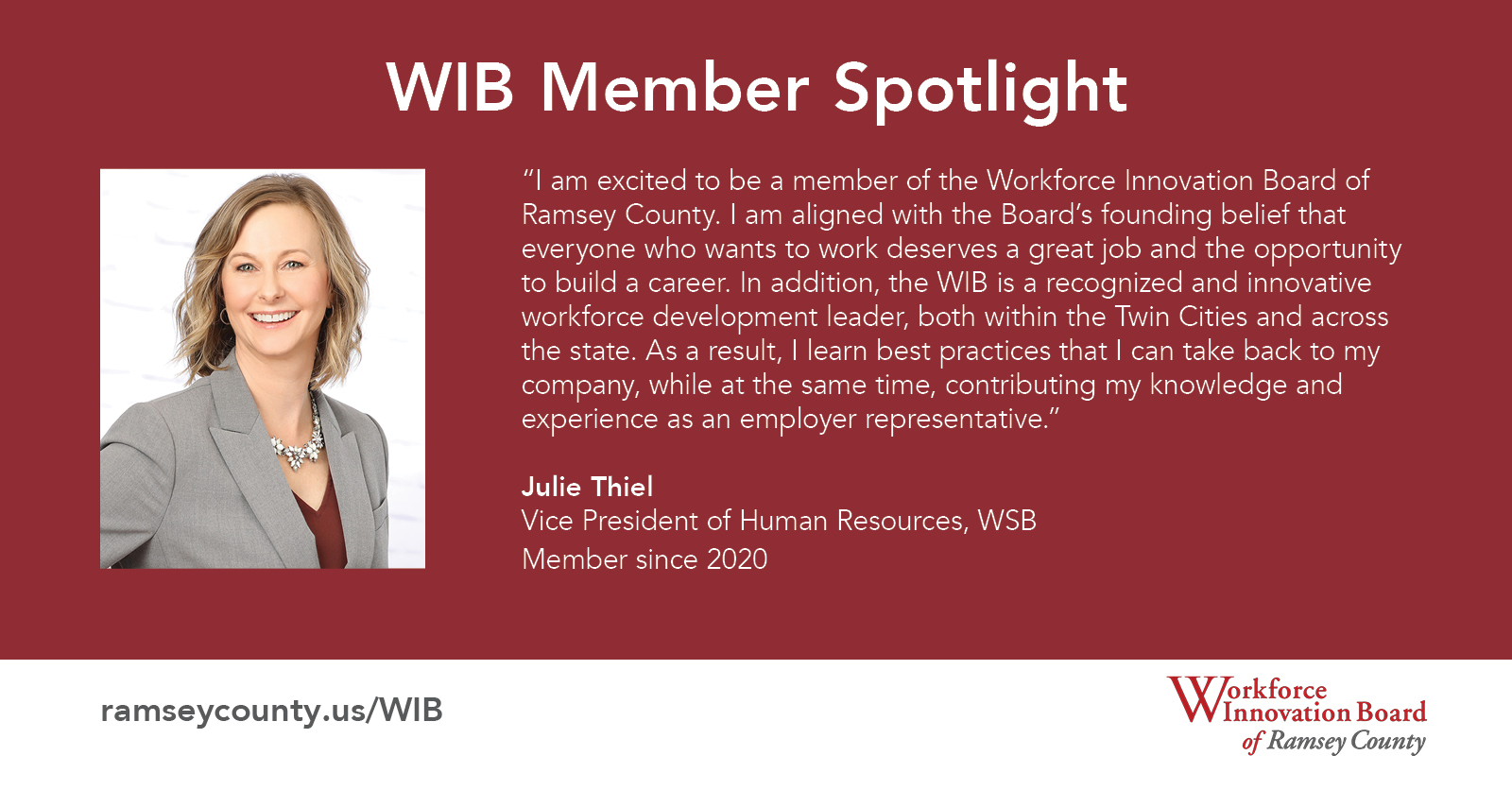 WIB member spotlight