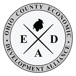 Ohio 县 Economic Development Alliance Logo
