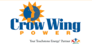 crow wing power logo