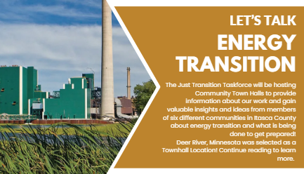 Event Promo Photo For Deer River Energy Transition Townhalls