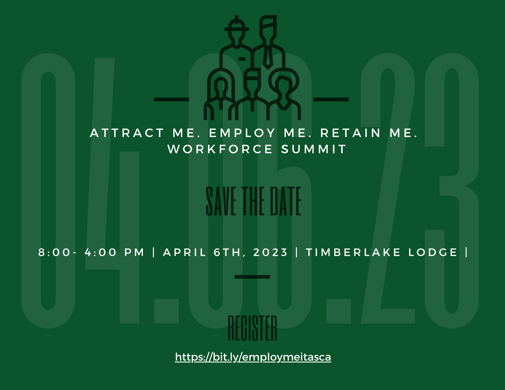 Event Promo Photo For Attract Me. Employ Me. Retain Me. Workforce Summit