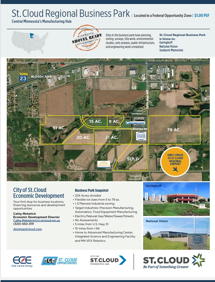 Click to view St. Cloud Regional Business Park link