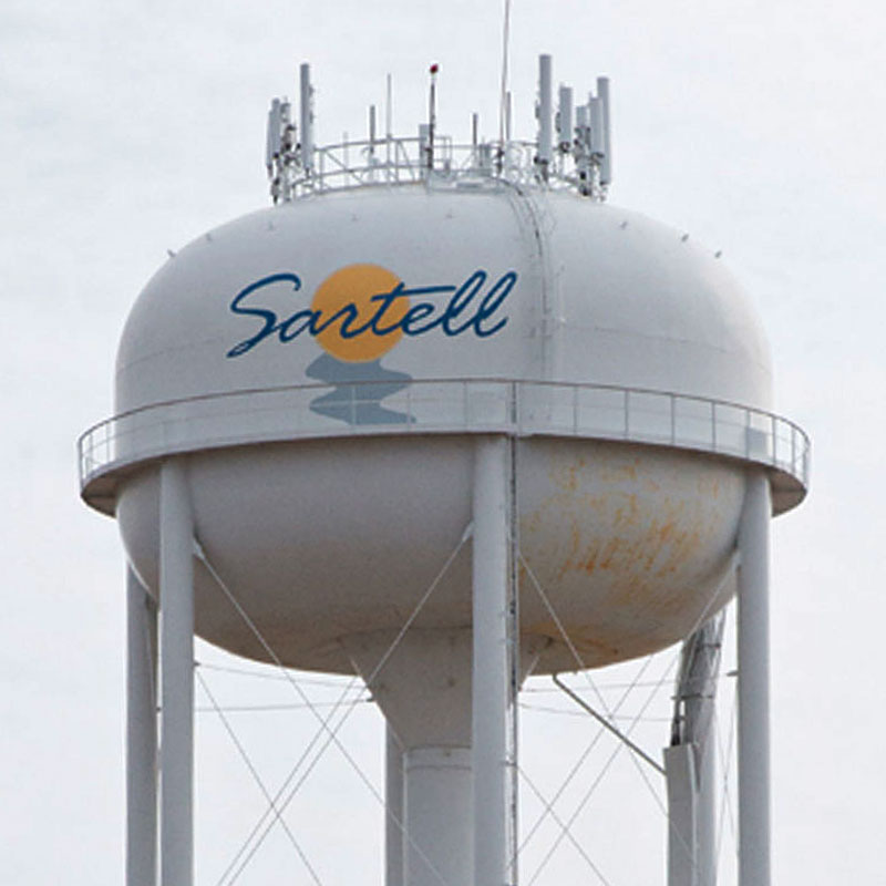 Sartell, MN water tower