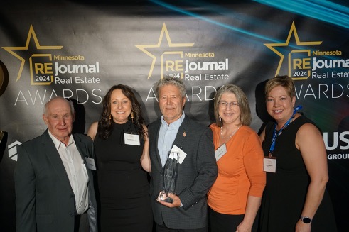 539 Building Receives Prestigious Award from the Minnesota Real Estate Journal Photo - Click Here to See
