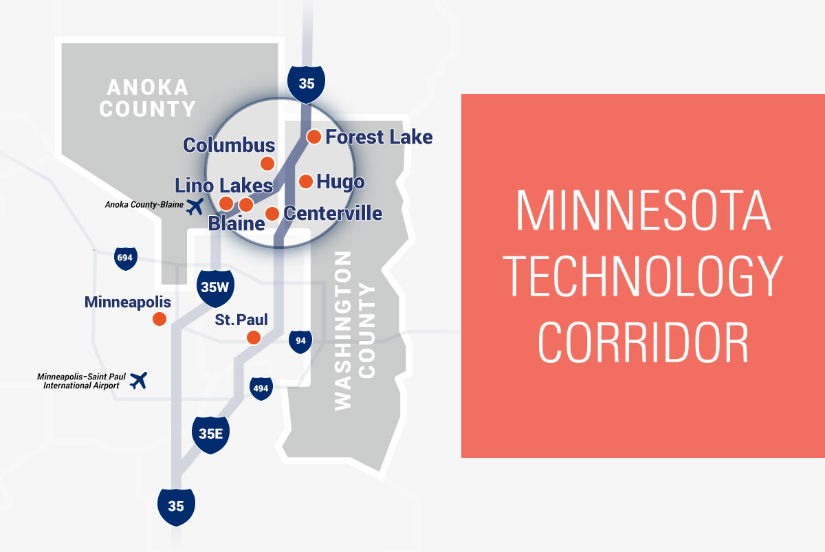 Click the Why the Minnesota Technology Corridor is an Ideal Location for Data Centers slide photo to open