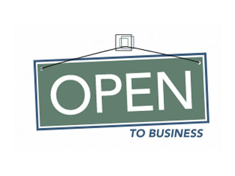 Open to Business's Logo