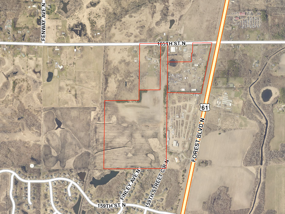 Main Photo For Hugo, MN: Three Premier Sites Totaling 75 Acres