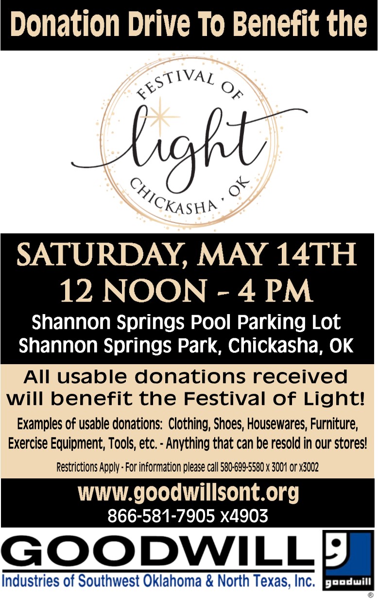 Goodwill Sponsors Fundraiser for Festival of Light Photo - Click Here to See