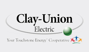 Clay Union Electric Company's Logo