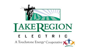 Lake Region Electric Association's Logo
