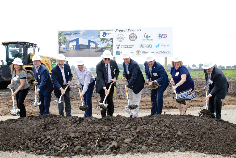 Construction is Underway for General Mills' Warehouse and Distribution Center Photo