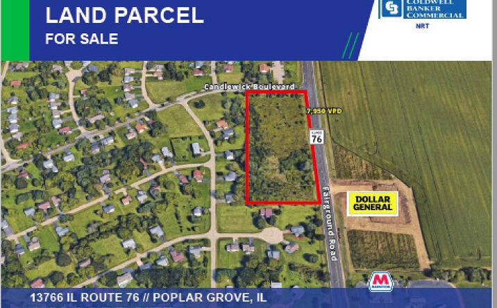 Main Photo For 4.6 Acres / Corner Lot, Poplar Grove