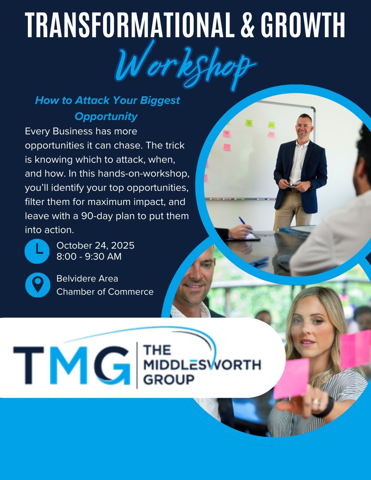 Event Promo Photo For TMG Transformational & Growth Workshop Series