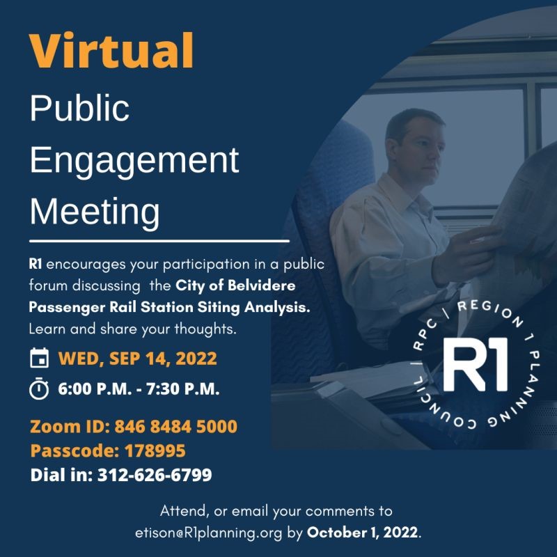 Event Promo Photo For Passenger Rail: Virtual Public Engagement Meeting