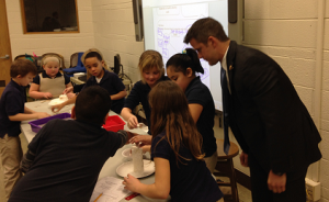 Congressman Kinzinger Visits Washington Academy Photo