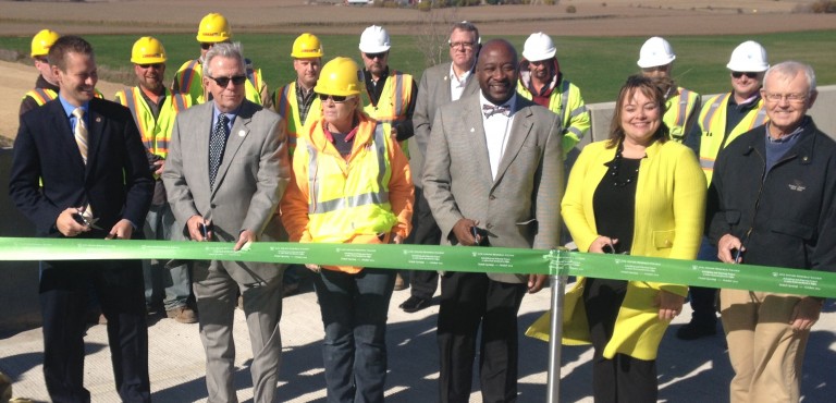 Grand Opening Of New Lanes On I-90 Photo