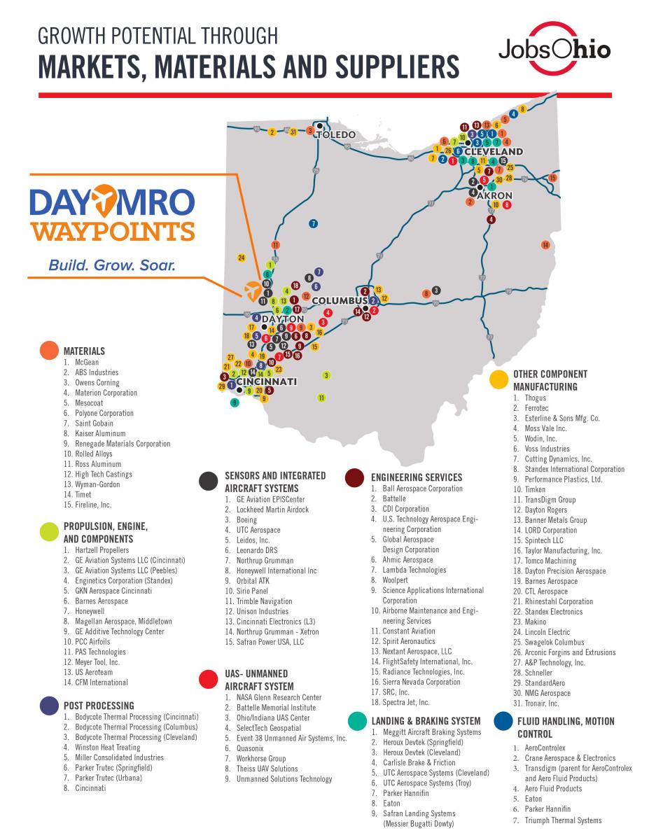 MRO Ohio Map