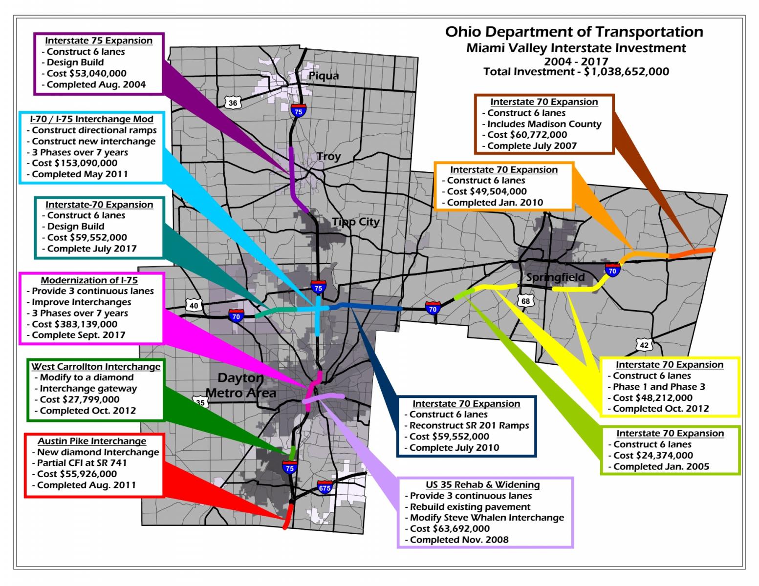 ODOT Project Map