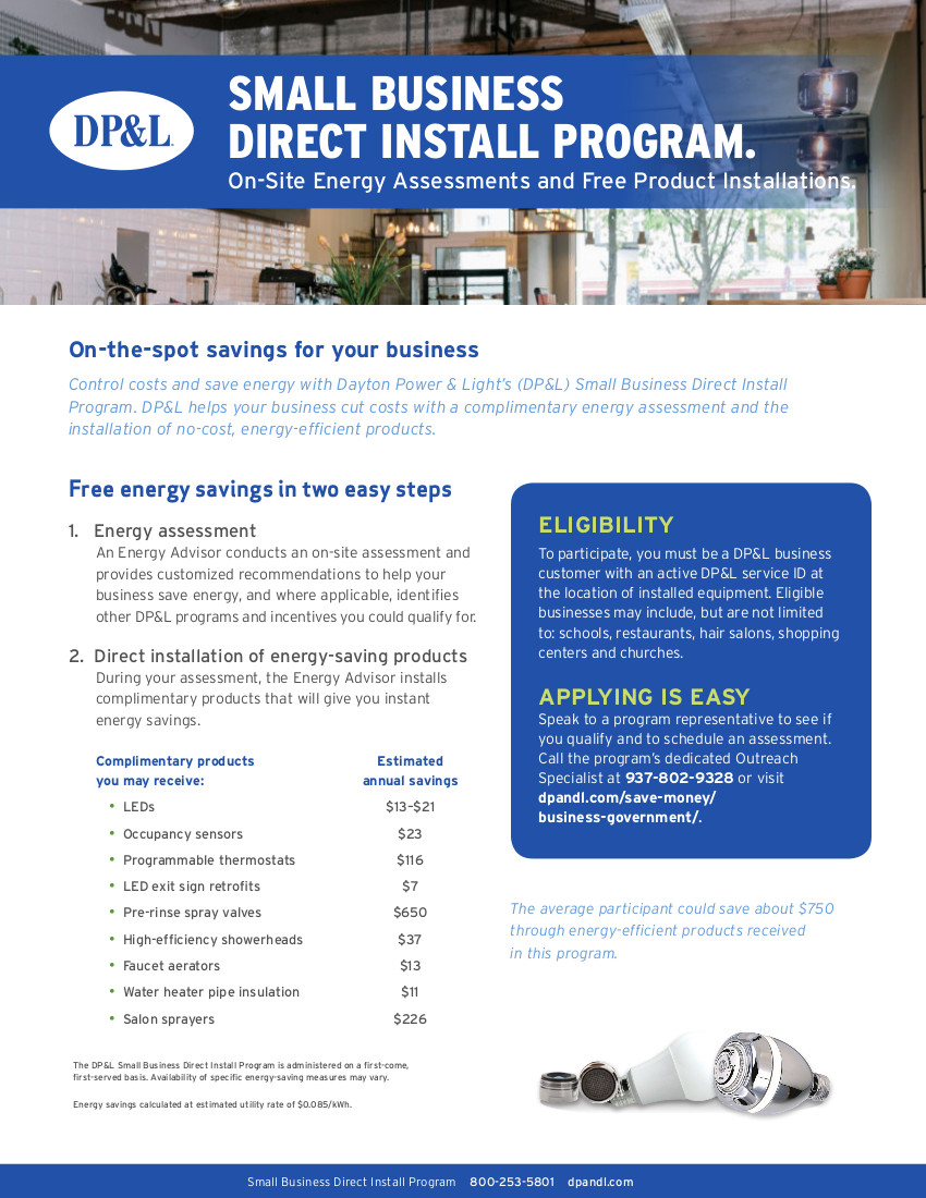DP&L Small Business Direct Install