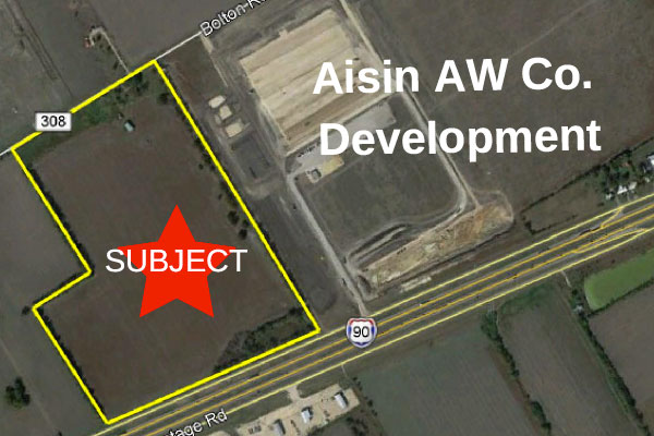 Aisin AW Co. Development Photo