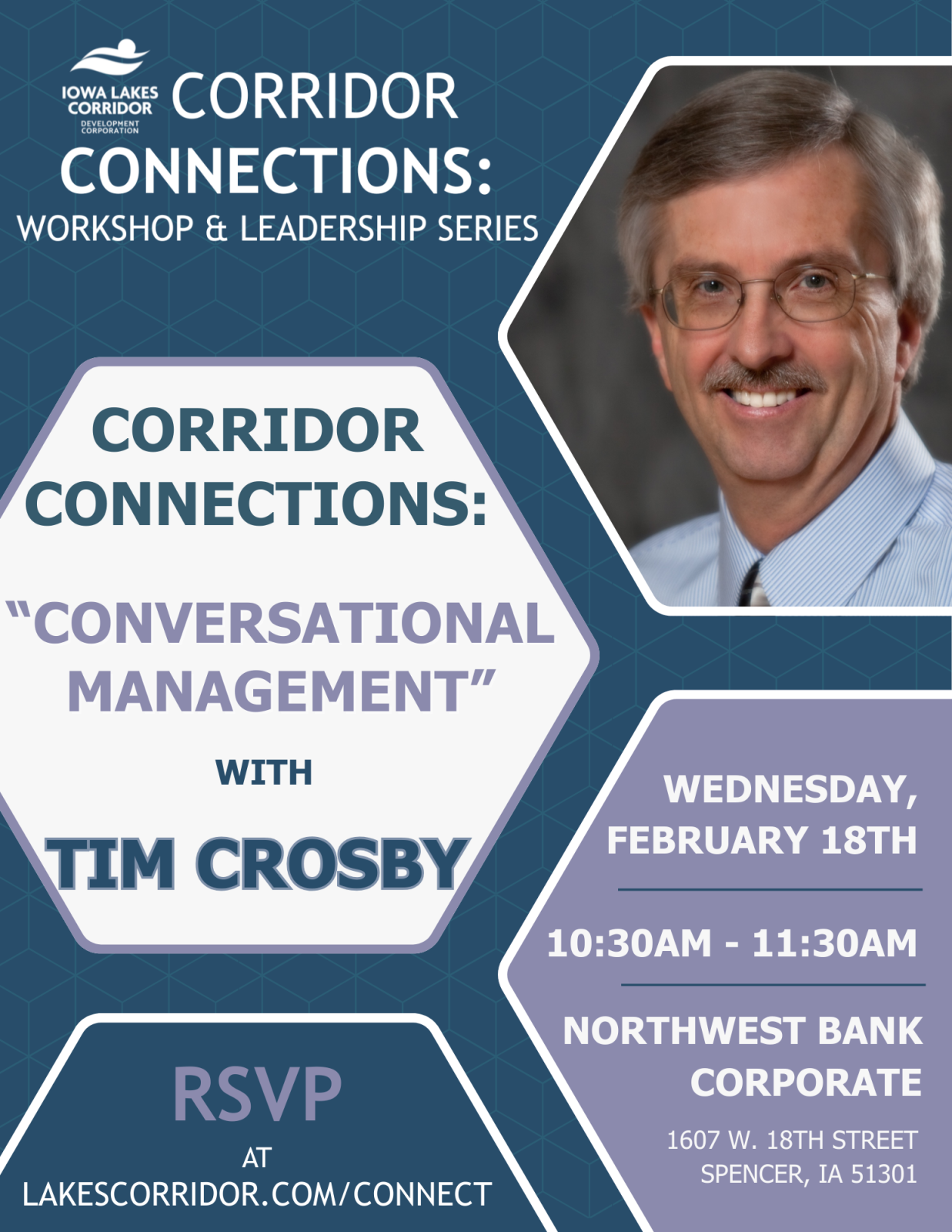 Event Promo Photo For Corridor Connections: Conversational Management