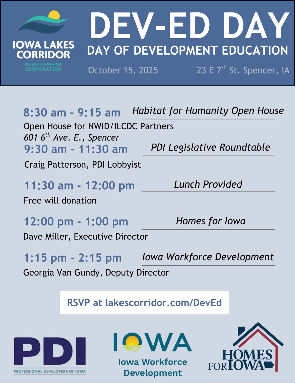 Event Promo Photo For PDI Legislative Roundtable