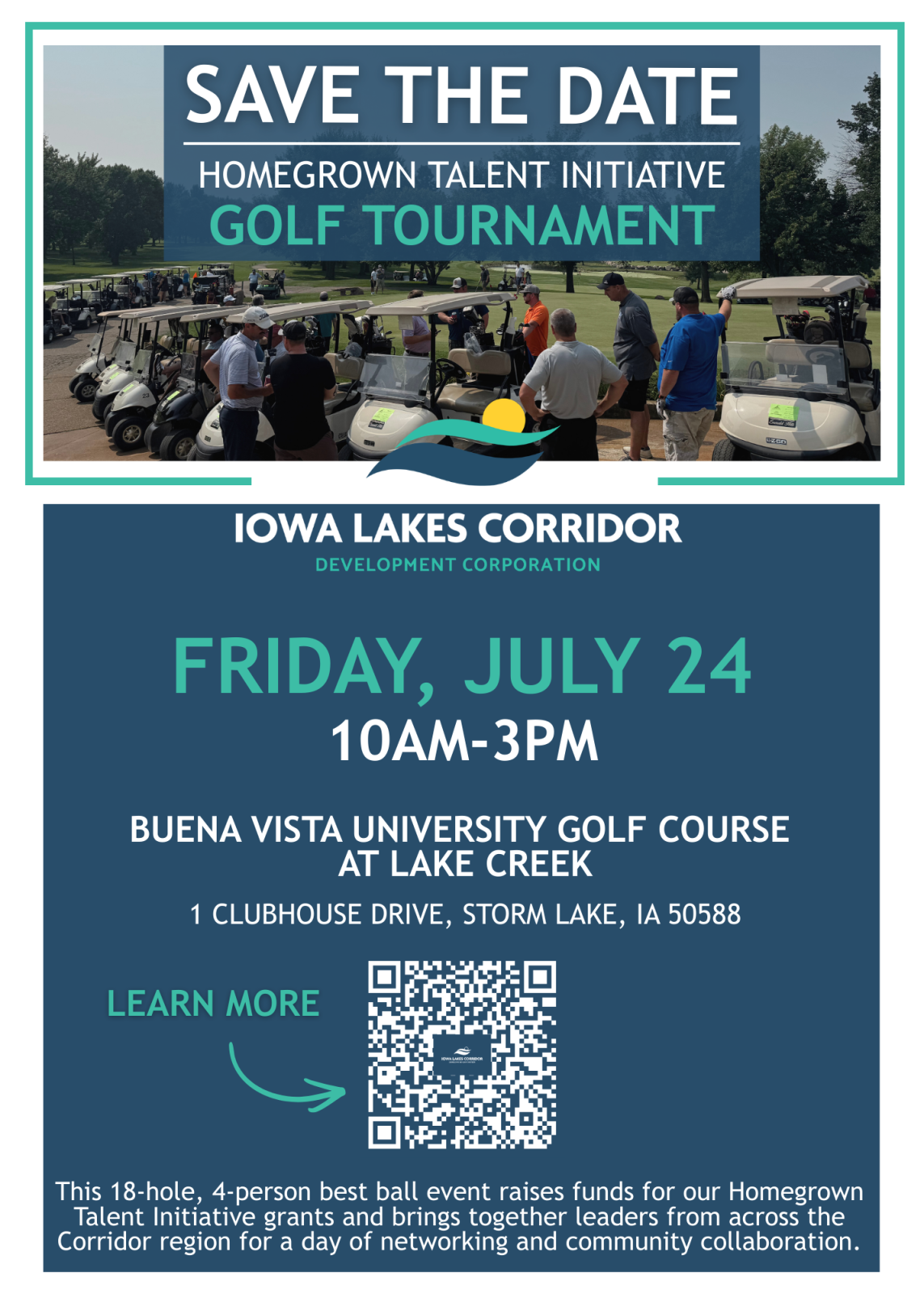 Event Promo Photo For Homegrown Talent Initiative Golf Tournament