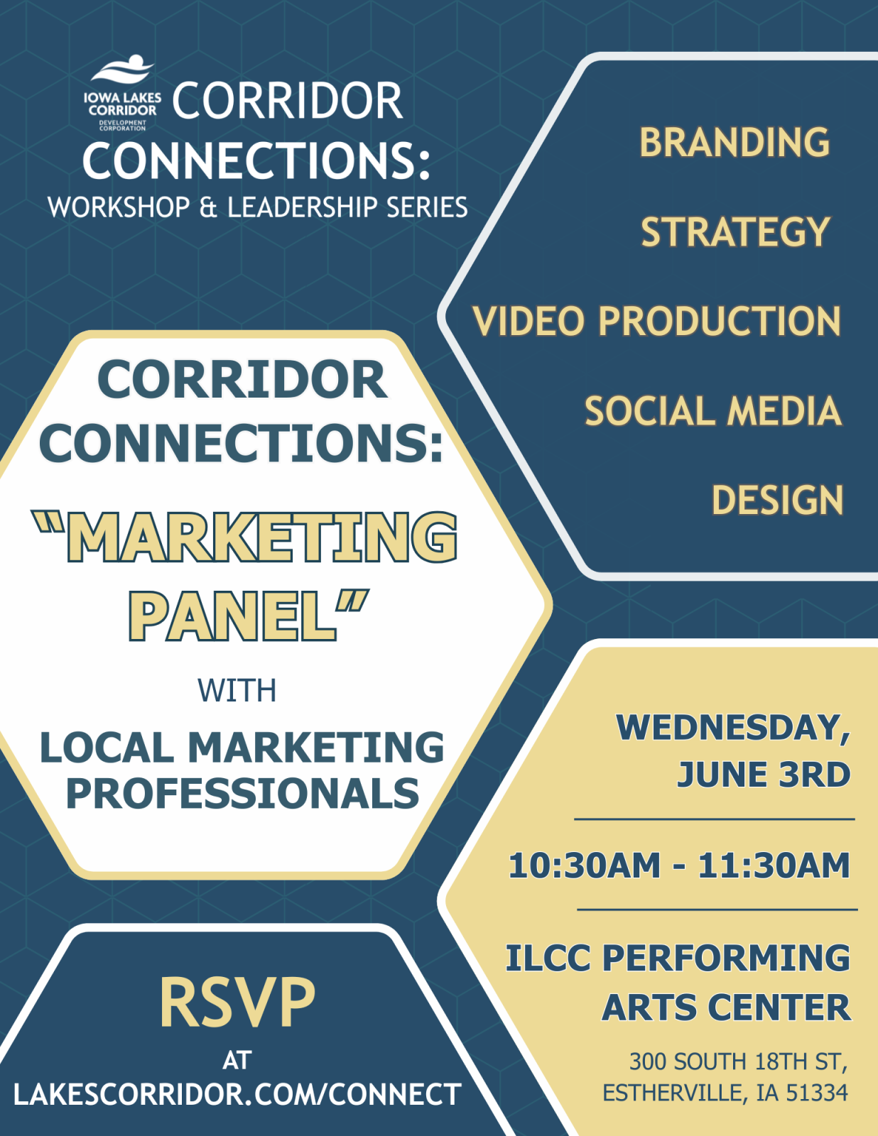 Marketing Panel Graphic Invitation