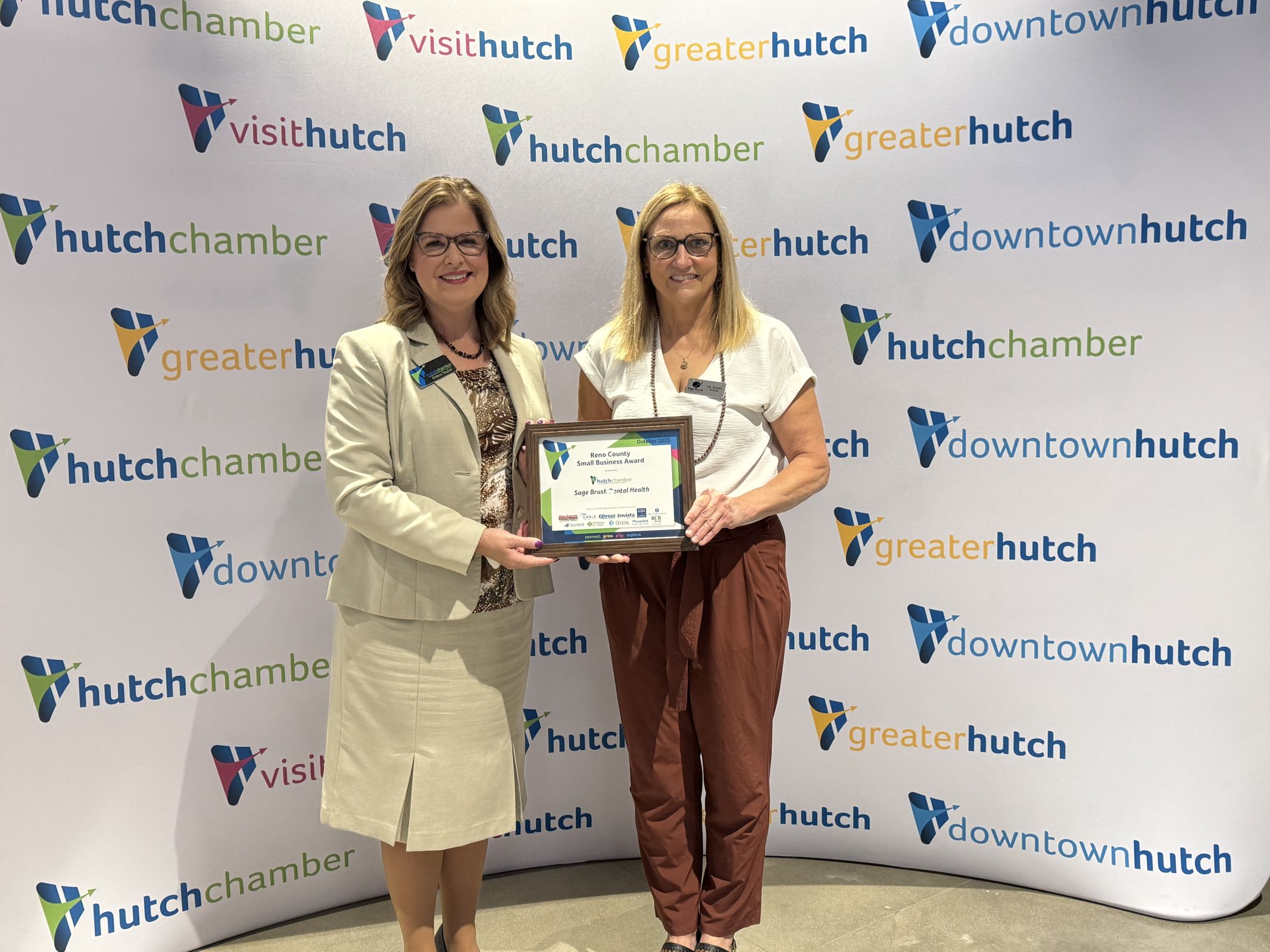 Sage Brush Dental Health Receives Small Business Award Photo - Click Here to See