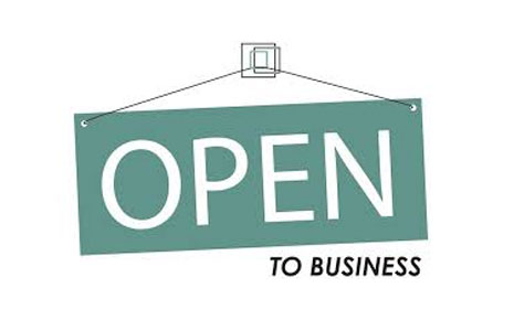 Click to view MCCD Open to Business link