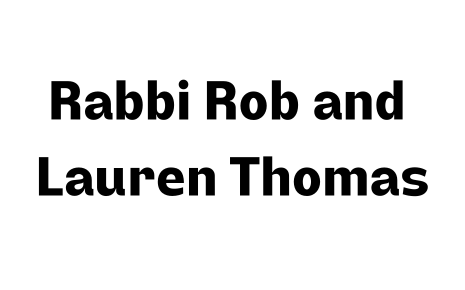 Rabbi Rob and Lauren Thomas's Image