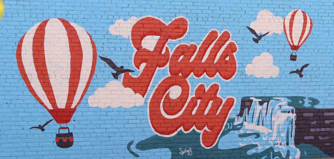 Hot Air Balloon Mural