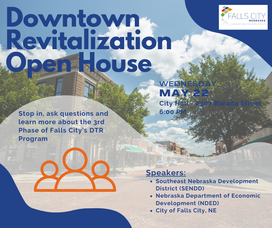 Event Promo Photo For Downtown Revitalization Open House/Kick-Off Meeting