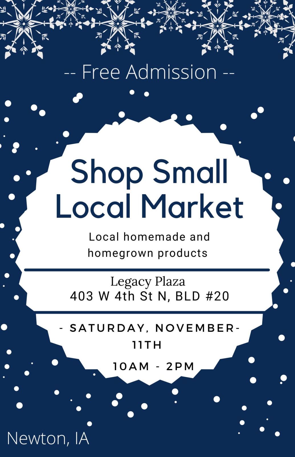 Event Promo Photo For Third Annual Shop Small Local Market