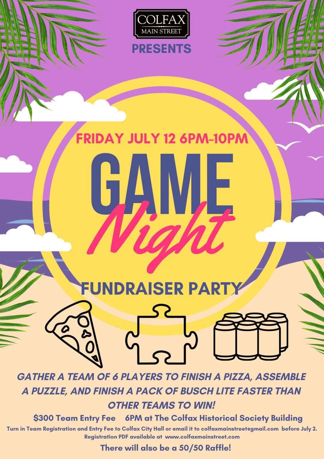 Event Promo Photo For Game Night Fundraiser Party