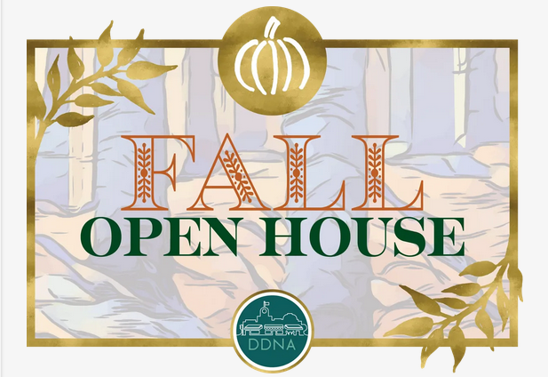 Event Promo Photo For Fall Open House in downtown Newton