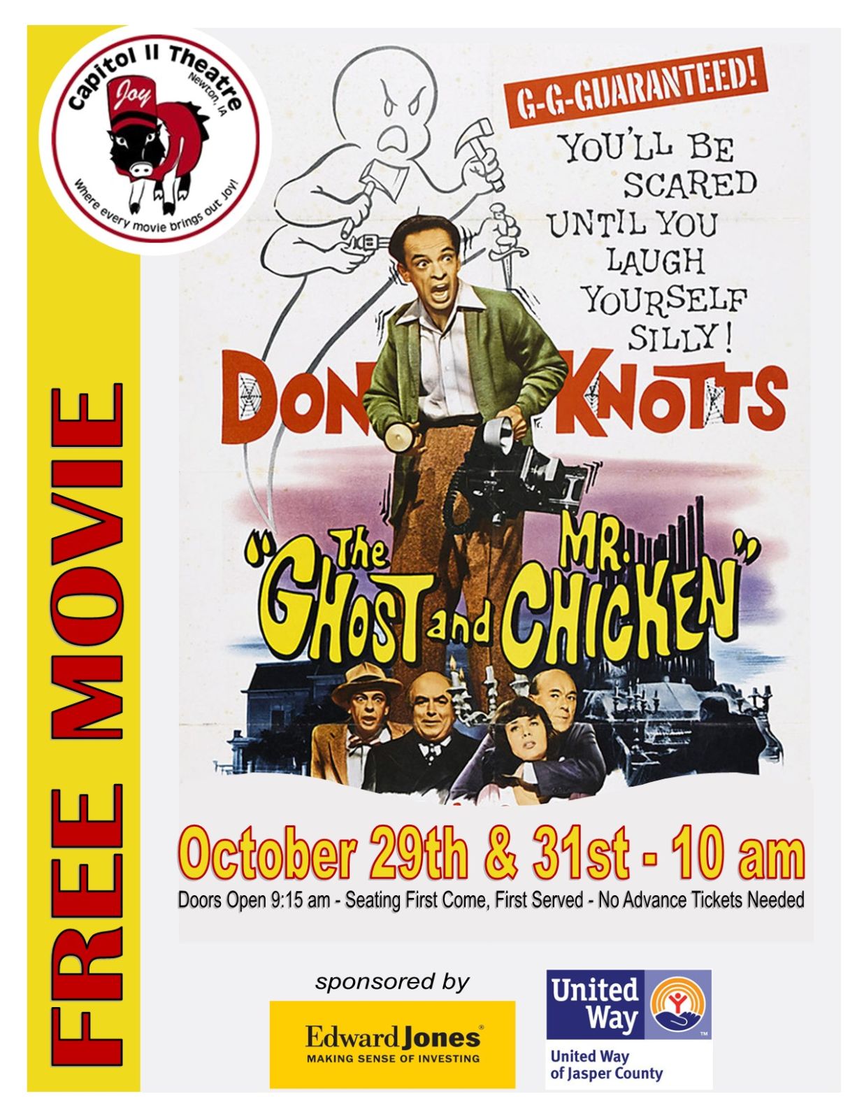 Event Promo Photo For Free Movie-The Ghost and Mr. Chicken