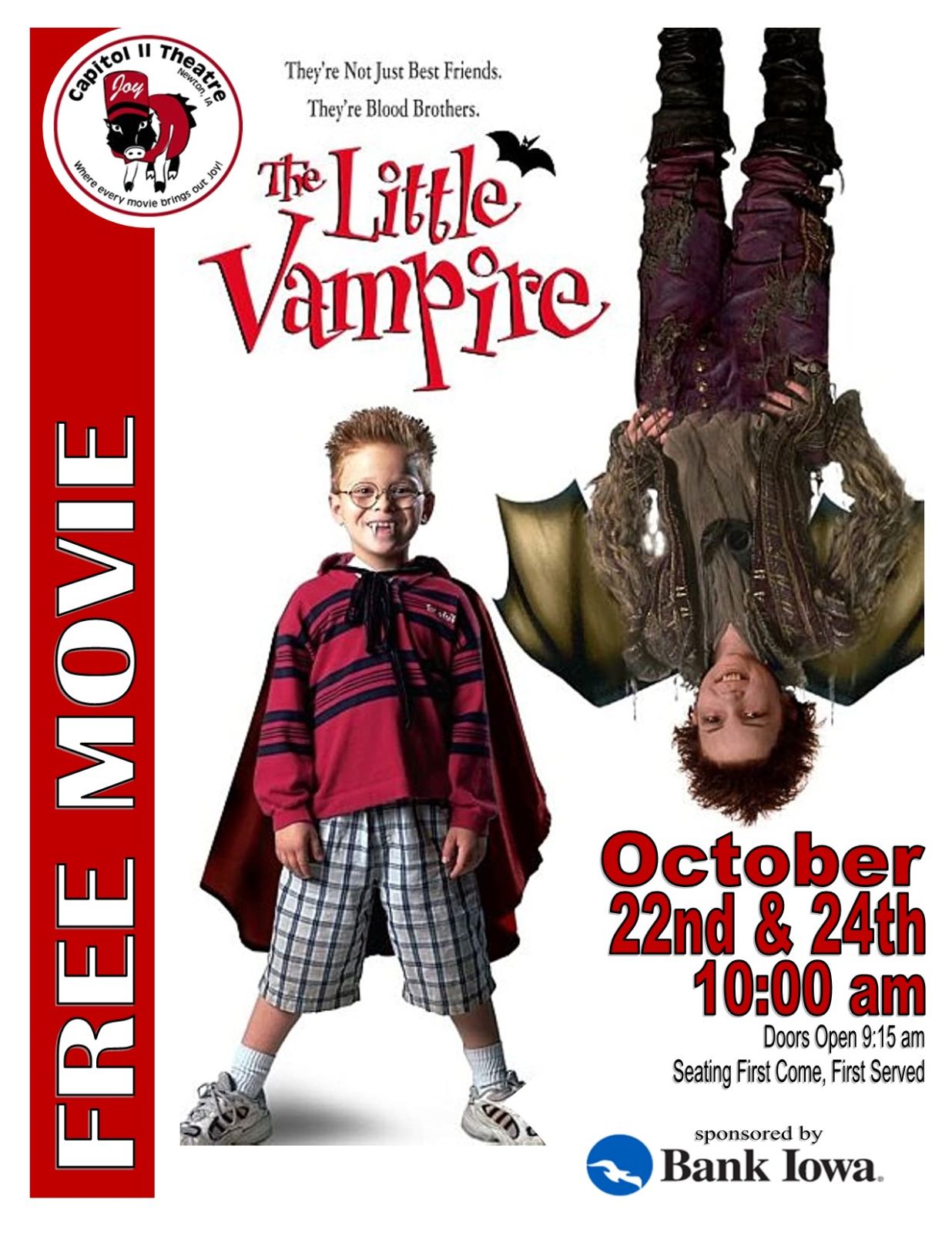 Event Promo Photo For Free Movie-The Little Vampire