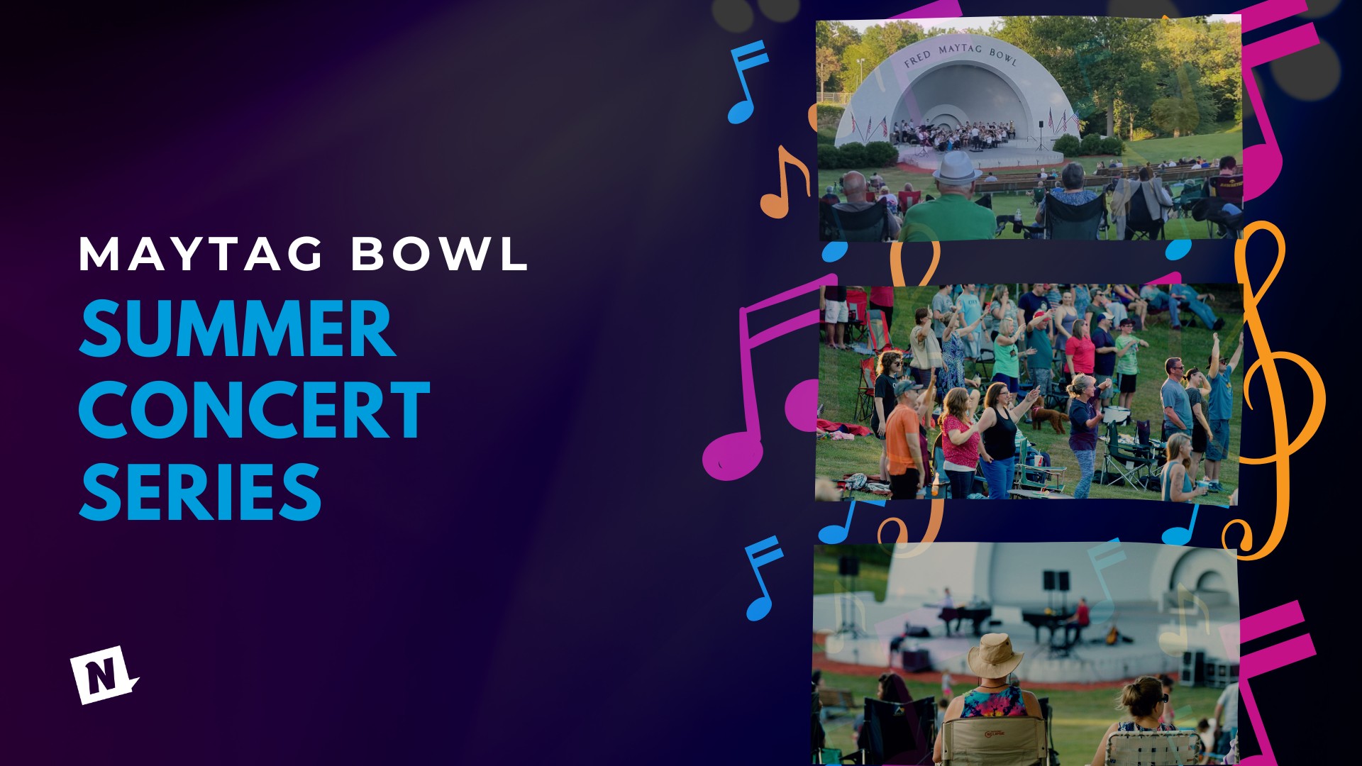 Event Promo Photo For Maytag Bowl Summer Concert Series