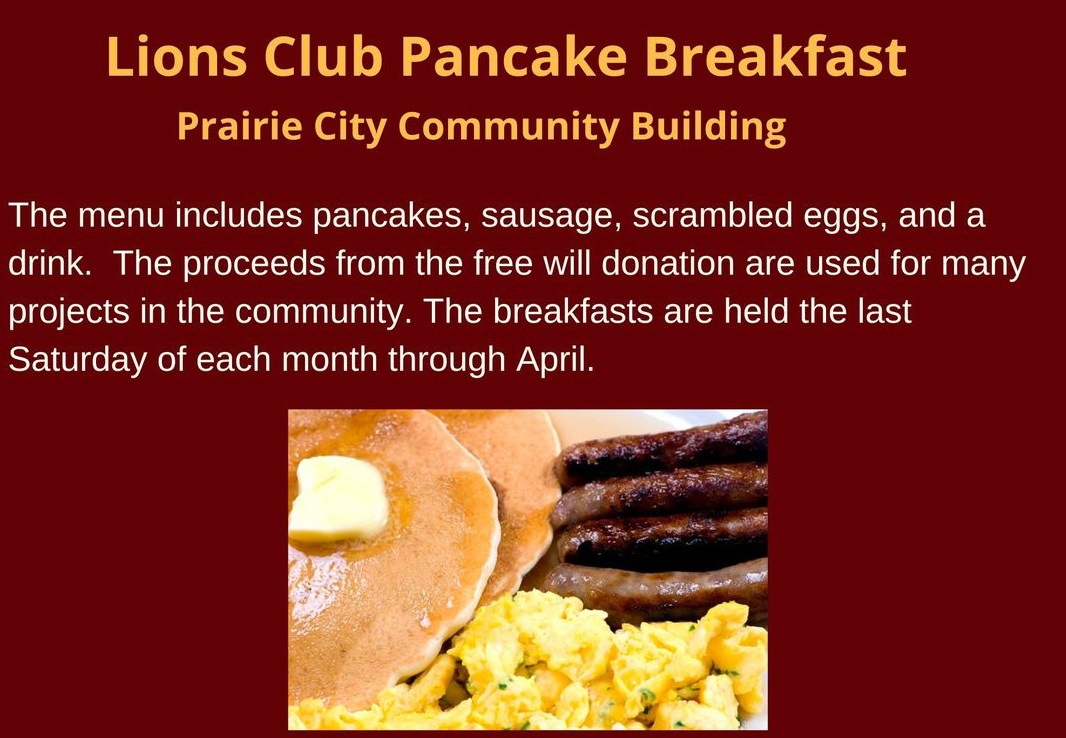 Event Promo Photo For Lion's Club Pancake Breakfast