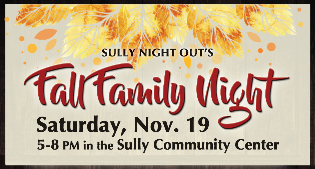 Event Promo Photo For Sully Night Out's Fall Family Night
