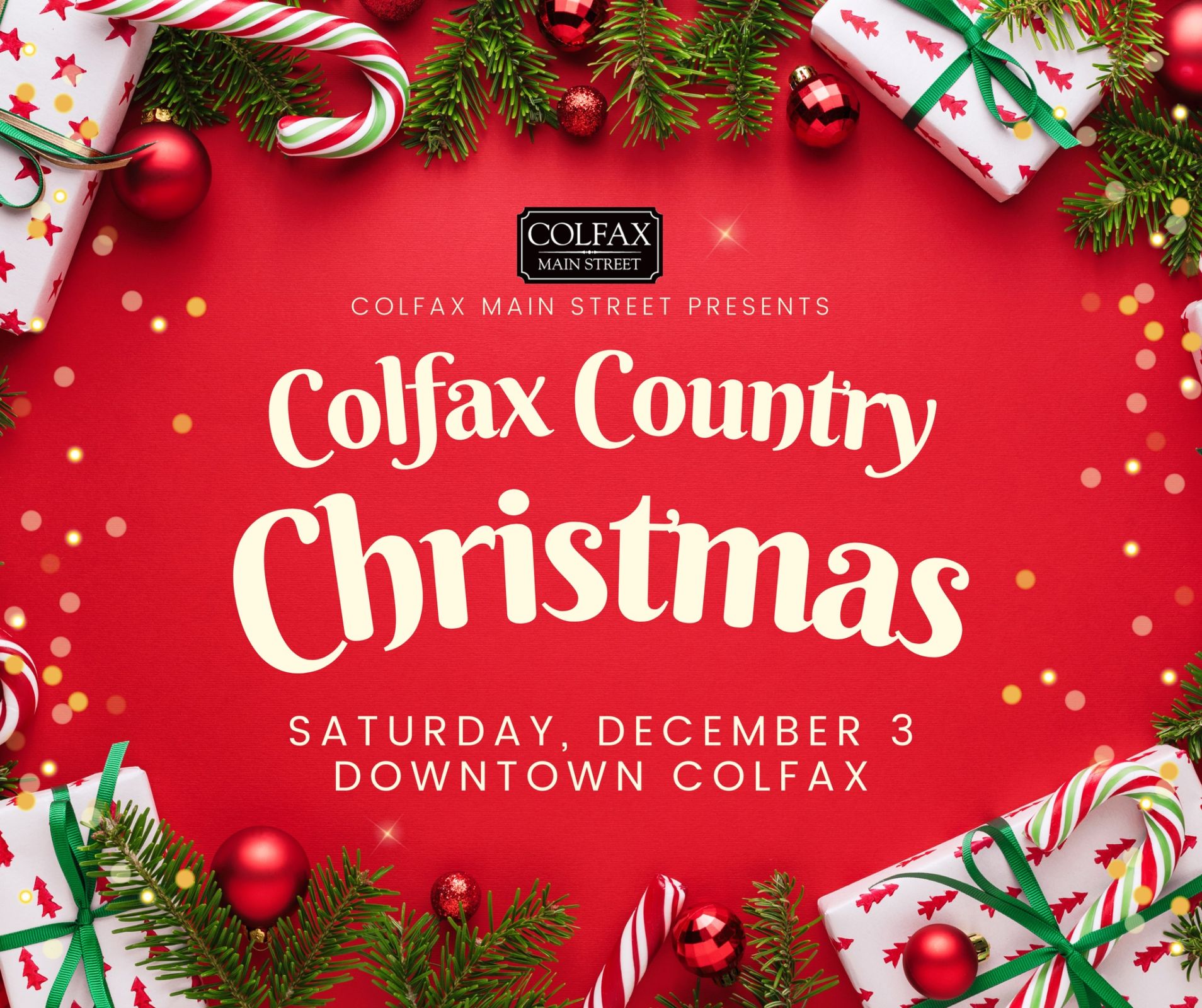 Event Promo Photo For Colfax Country Christmas-Holiday Cocktails and a craft activity for adults
