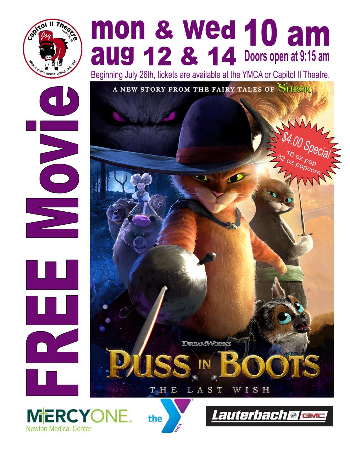 Free Movie-Puss in Boots: The Last Wish Photo