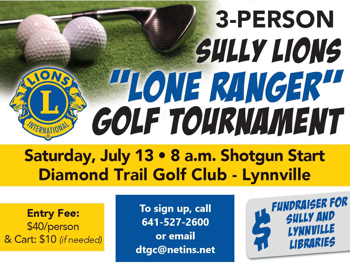 Event Promo Photo For Lone Ranger Golf Tournament